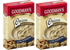 Goodman’s Low Sodium Onion Soup & Dip Mix 2 Pack