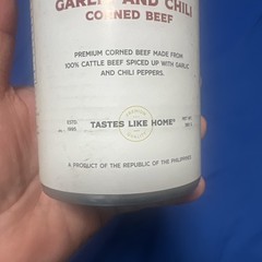 Delimondo- Garlic and Chili- Corned Beef- 380g (Large Can) – Expires May 2029