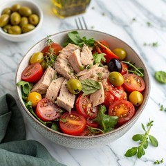 E.V.O.O. Solid Yellowfin/light Tuna in Extra Virgin Olive Oil – 4.5 oz Can Pa…