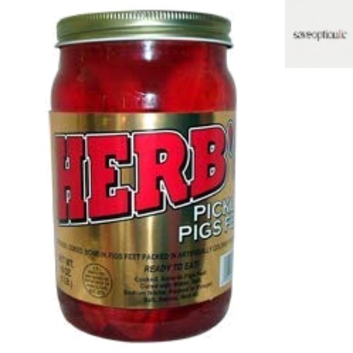 Herb’s Pickled Pigs Feet 16 Oz