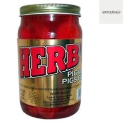 Herb’s Pickled Pigs Feet 16 Oz