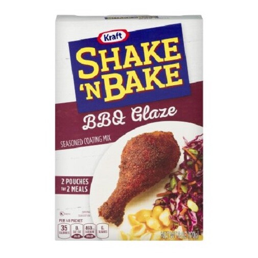 Shake’n Bake BBQ Glaze Seasoned Coating Mix