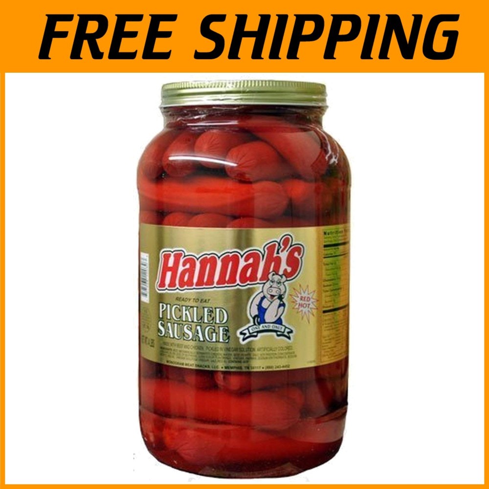 Authentic Hot Pickled Sausage – 39 ct. Jar*