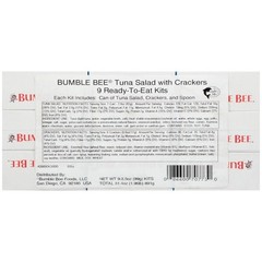 Bumble Bee Tuna Salad Snack Kit (3.5 Ounce kit, 9 Count)