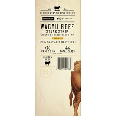 Epic Wagyu Beef Strip, 0.8 Ounce, 20 Per Pack, 4 Per Case