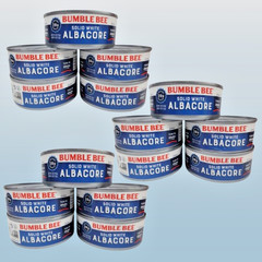 BUMBLE BEE SOLID WHITE ALBACORE TUNA IN WATER 5 OZ NWOB EXP: 2028 15PCS