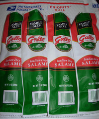 4 – PACKS GALLO ITALIAN SALAMI DRY SALAME “Family Size” 13 Oz Each Fast & Fresh