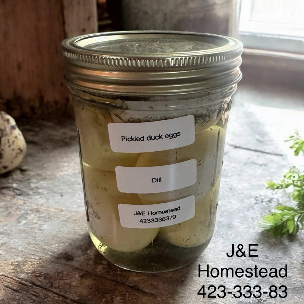 Pickled Duck Eggs