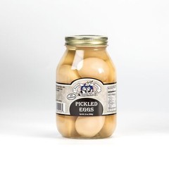 Amish Wedding Pickled Eggs, 32 Oz Glass Jar, Ready to Eat