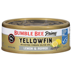 Prime Solid White Albacore Tuna in Water, 5 Oz Easy Open Cans (Pack of 4) – Prem