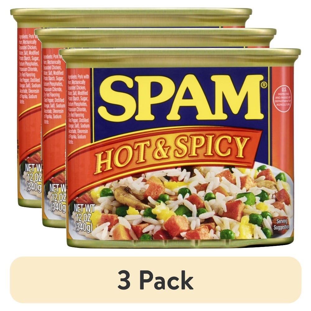 Hot and Spicy Chili with 7g Protein per Serving 12 oz Canned Ready to Eat