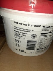 Cured Pork Tail 6 Lb Select In Braid Contains Up 15% Of Solution Of Saltwater