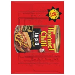 12 Pack Canned Chili No Beans Angus Beef 15oz Protein Rich Shelf Stable New