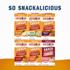 Bumble Bee Snack on the Run Chicken Salad with Crackers Kit, 3.5 oz Pack of 12
