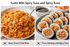 Dongwon Double Hot Pepper Tuna 4 Pack 4.76oz Korean Spicy Canned Tuna