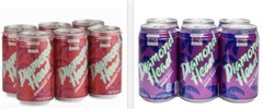 12 Cans Of Diamond Head Hawaii Grape & Strawberry Soda 12 Oz (6 Of Each Flavor)