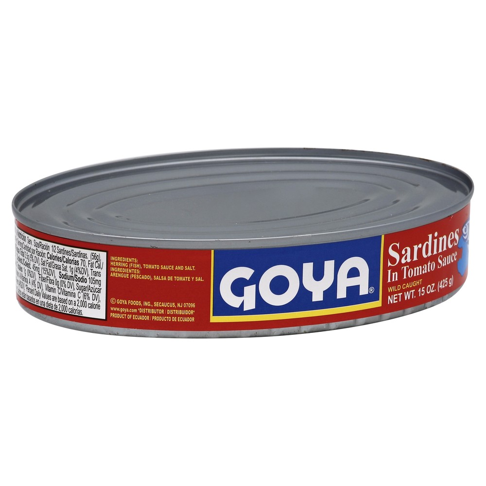 Goya Sardine Tomato Sauce 15 Oz (Pack Of 24)
