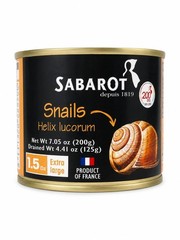 Extra Large Escargot Snails (Helix Lucorum) – 18 Count, Imported from France, 7.
