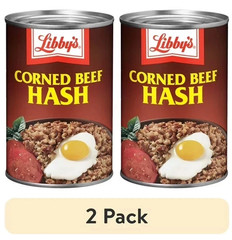 (2 pack) Libby’s Corned Beef Hash, 37g Protein Per Serving, Canned Food, 15 oz.