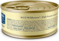 Wilderness Natural Wet Cat Food Paté High-Protein & Grain-Free Recipe Chicken