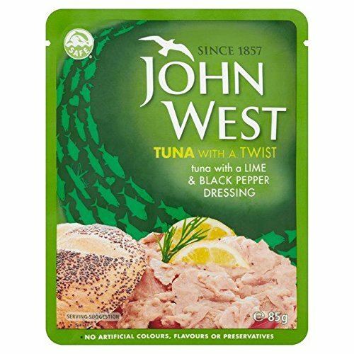 John West Tuna Lime & Pepper Pouch 85g – Pack of 6
