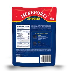 Hereford Beef and Chicken Meatballs with Spaghetti Sauce Pack of 12 Ounce 10