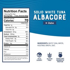 Bumble Bee Solid White Albacore Tuna in Water, 3 oz Can 8 Packs of 3, 24 Cans…