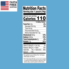 Tuna Creations Hickory Smoked Pouch (2.6 Oz – 24 Pack) Wild Caught, High Protein