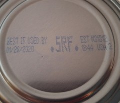 Lot of (2) Crider Fully Cooked Ground Pork Canned 24oz Exp. 2028