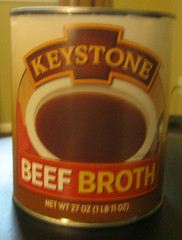 Keystone Beef Broth 27 oz cans (6 pack) – Best by 05/03/2026