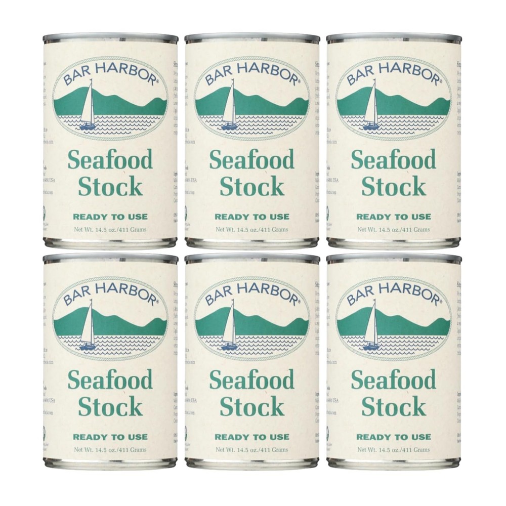 Maine Seafood Stock – BPA-NI Lined Tins, 6 Pack