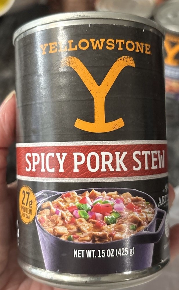 Yellowstone Cowboy Spicy Pork Stew 15 Oz Can