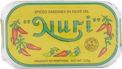NURI Portuguese Sardines in Spiced Olive Oil 10 Pack 4.4 oz cans