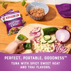 Bumble Bee Spicy Thai Chili Seasoned Tuna Pouch Wild Caught Ready to Eat 12pk