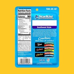 Flavor Fresh Pouches – 12 Pack Southwest Chicken, 11g Protein & 90 Calories Each