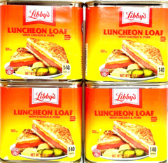 Libby’s Luncheon Loaf with Chicken & Pork 12 oz ( Pack of 4 )