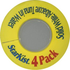 Starkist Solid White Albacore Tuna In Water 25% Less Sodium, Wild Caught, 26g Pr