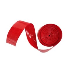 5 Meters Food Grade Red Plastic Sausage Casings Shell Width 48-50mm Inedible
