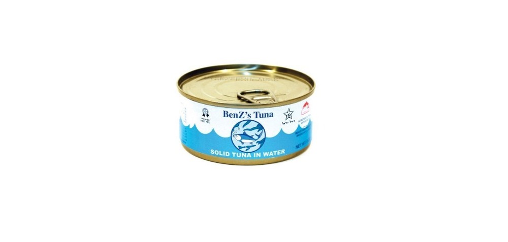 Benz’s Solid Tuna in Water, 6 Ounce Easy Open Pull-Top Lids Pack Of 48