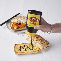 Vegemite Squeezy Spread – 200g Bottle – Convenient Squeeze Format – Rich in B…