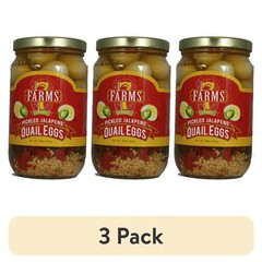 Pickled Jalapeno Quail Eggs 3 Pack