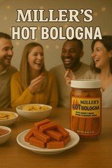 Miller’s Hot Bologna – 2-Pack Bundle by Putt Pantry – Zesty Pickled Bologna…