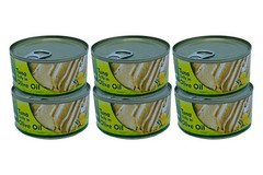 6 x Tuna Belly in Olive oil 6.3oz 180g Maldives