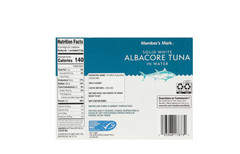 Member’s Mark Solid White Albacore Tuna, 5 Ounce (Pack of 8)