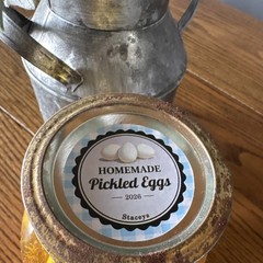 Staceys Homemade Pickled Eggs Jar Pantry 2026