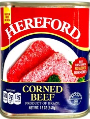 HereFord Corned Beef 12 oz ( Pack of 12 )~9/2026