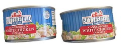 Butterfield Farms white chicken 12 oz x 3 Cans Exp7/28