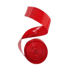 5 Meters Food Grade Red Plastic Sausage Casings Shell Width 48-50mm Inedible