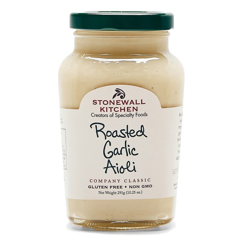 Roasted Garlic Aioli Sauce – 10.25 oz Gourmet Dipping Condiment