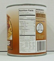(2) KEYSTONE GROUND BEEF **ALL NATURAL – NO PRESERVATIVES – FULLY COOKED** 28 oz